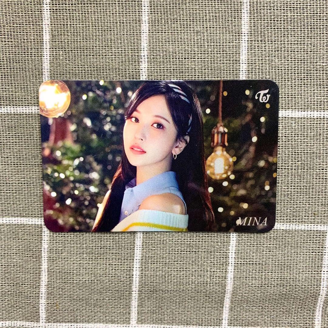 TWICE Doughnut ハイタッチ券 トレカ ミナ TWICE Doughnut ハイタッチ